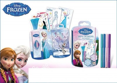 Conjunto Mini Desenhos Pintar Frozen