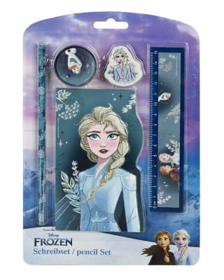 Conjunto Papelaria 5 peças Frozen 2