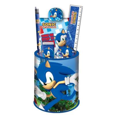 Conjunto Papelaria Secretária Sonic
