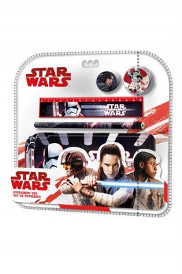 Conjunto Papelaria Star Wars 5 peças