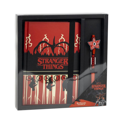 Conjunto Papelaria Stranger Things