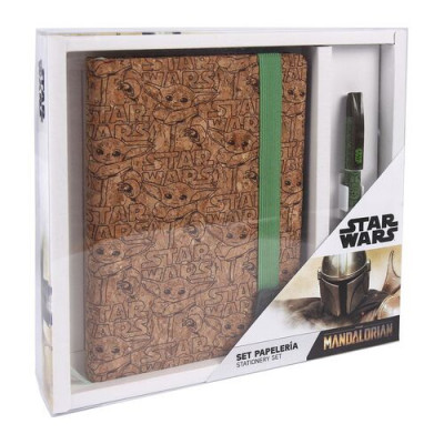 Conjunto Papelaria The Child Mandalorian Star Wars