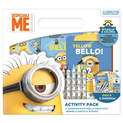 Conjunto para colorir Yellow Bello Minions