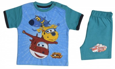 Conjunto Praia Super Wings - Dois tons