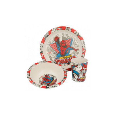 Conjunto Refeição Bambu Spiderman