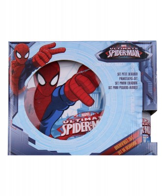 Conjunto refeição Cerâmica Spiderman Marvel