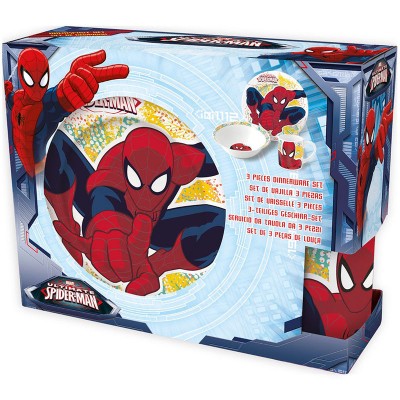 Conjunto refeição Marvel Spiderman