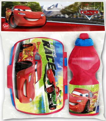 Conjunto Sanduicheira + Garrafa Cars - Racers Edge