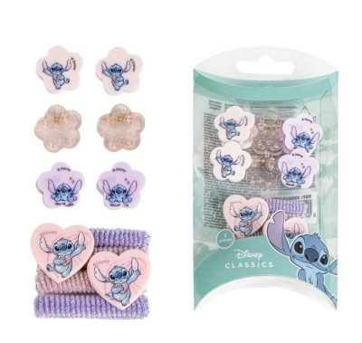 Conjunto Stitch Acessorios Cabelo