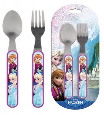 Conjunto talheres refeição de Frozen