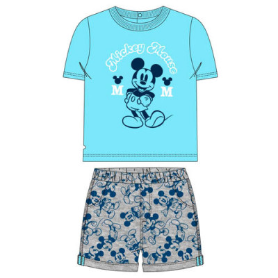 Conjunto Verão Bebé Mickey Azul