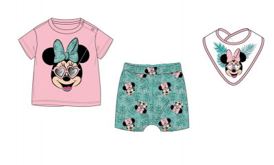 Conjunto Verão Bebé Minnie Tropical