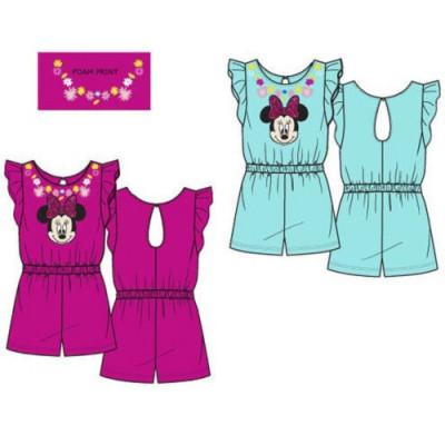 Conjunto Verão Macacão Minnie Sortido