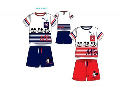 Conjunto Verão Mickey Marin Sortido