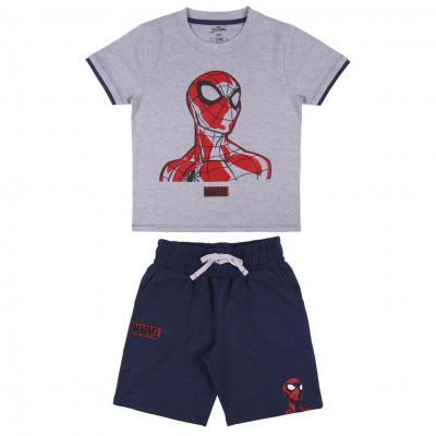 Conjunto Verão Spiderman Cinza