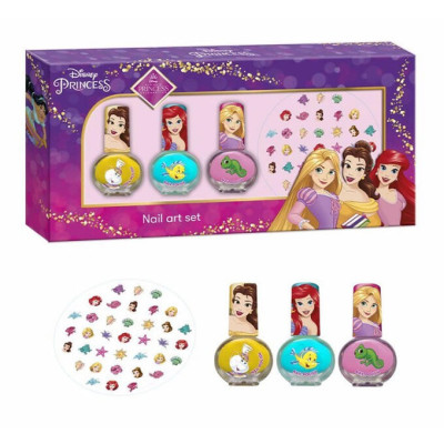 Conjunto Vernizes Princesas Disney