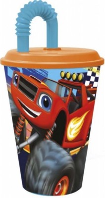 Copo c/ palhinha Blaze and the Monster Machines