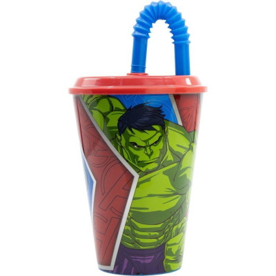 Copo com Palhinha Avengers 430ml