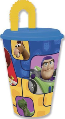 Copo Com Palhinha Toy Story 430ml