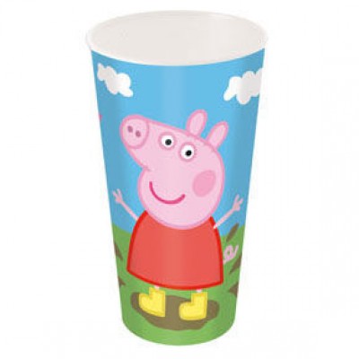 Copo de Vidro da Porquinha Peppa