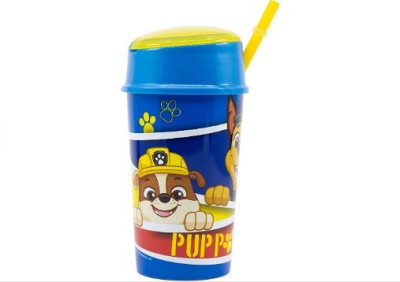 Copo Dupla Função Patrulha Pata Pup Power