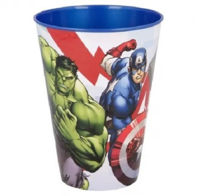 Copo Plástico Avengers 430ml