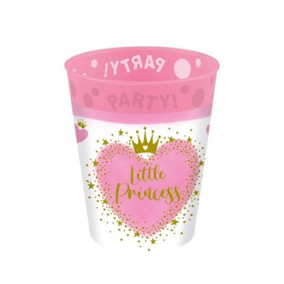 Copo Plástico Little Princess 250ml