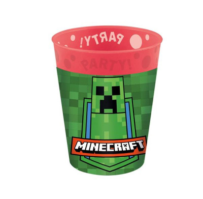 Copo Plástico Minecraft 250ml