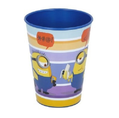 Copo Plástico Minions Banana 260ml