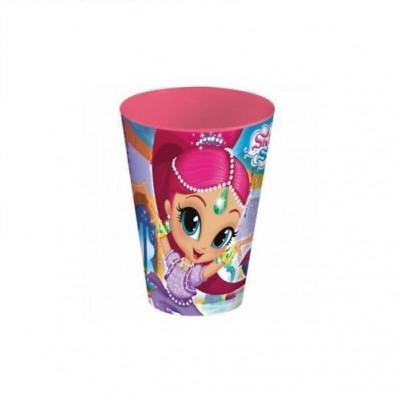 Copo Plástico Shimmer and Shine 430ml