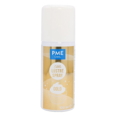 Corante Alimentar em Spray Dourado 100ml PME