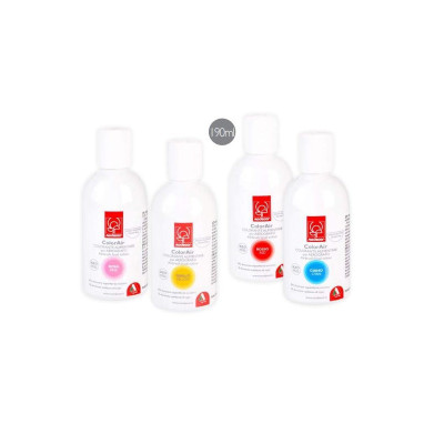 Corante Liquido Aérografo sem gluten Amarelo 190 ml