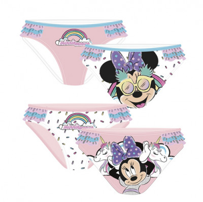 Cueca Banho Minnie Unicórnio Sortido