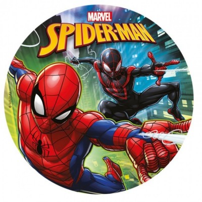 Decoração de bolo Spiderman