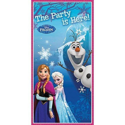 Decoração porta festa Frozen