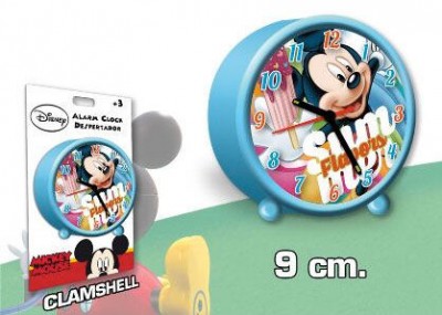 Despertador redondo 9cm de Mickey Mouse
