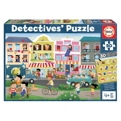 Detetive Puzzle 50 peças Cidade