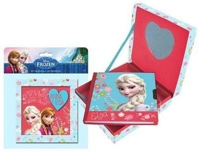 Diario c/ caixa Frozen Sisters