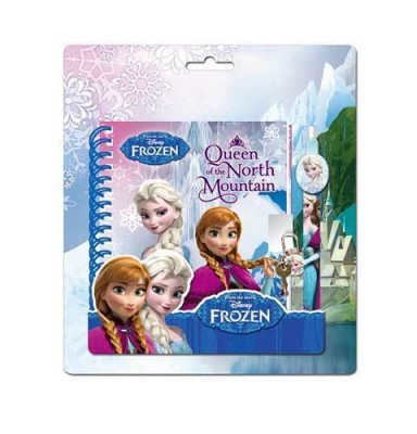 Diario c/ caneta Disney Frozen Queen