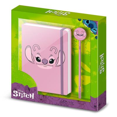 Diário + Caneta Angel Stitch