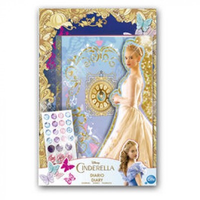 Diario Princesa Cinderela + Gemas