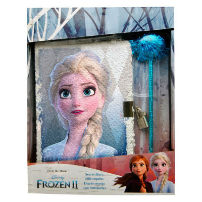 Diário Secreto Lantejoulas Frozen 2