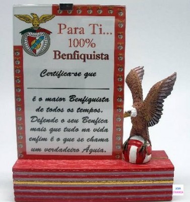 Diploma da Aguia do Benfica