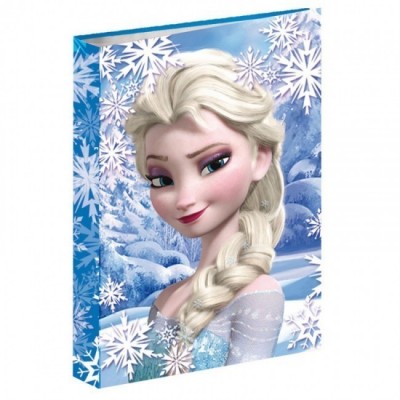 Dossier 4 argolas Frozen Elsa - Heart