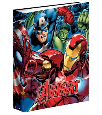 Dossier A4 Vingadores Avengers Marvel - Return