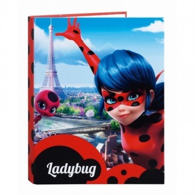Dossier Escolar A4 LadyBug -Torre Eiffel