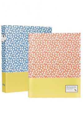 Dossier Lombada Fina A4 Blog Flowers Sortido