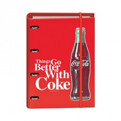 Dossier recarga A4 Coca Cola