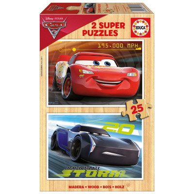 Dulplo Puzzle de 25 peças Cars