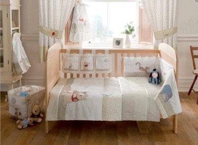 Edredon Colcha winnie The Pooh cama de grades